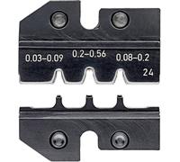 Knipex 97 49 24 Jeu de sertissage connecteur D-Sub HD 20, connecteur HDE 0.03 à 0.56 mm² Convient pour marque 97 43 200, 97 43 E, 97 43 E AUS, 97 43 E UK, 97 43 E US