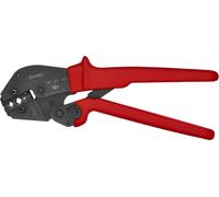 KNIPEX 97 52 10 Pince à sertir également pour utilisation à deux mains avec gaines en plastique antidérapantes bruni 250 mm