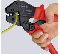 Knipex 97 52 10 Pince à sertir pour connecteur coaxial BNC, TNC RG58, RG59, RG62, RG71, RG223