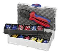 Knipex 97 90 21 Pince à sertir pour cosses isolées, pour connecteurs enfichables isolés, pour connecteurs de jonction i