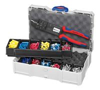 Knipex 97 90 25 Crimp Assortiment pour Câble Connecteurs avec Fil à Dénuder À