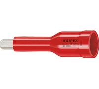 KNIPEX 98 39 08 Douille pour vis à six pans creux avec carré intérieur 3/8" 75 mm