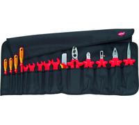 KNIPEX 98 99 13 Trousse à outils à roulettes 15 pièces avec outils isolés pour les travaux sur les installations électriques