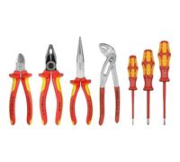 Knipex Boîte à outils Rouge Electro set 2