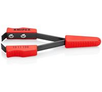 Knipex Brucelles à dénuder pour fil enduit noire laquée avec gaines en plastique 120 mm, 15 11 120