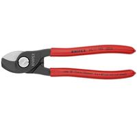 KNIPEX Cisaille à câble, 6-1/2" L, 1/0 AWG, rouge