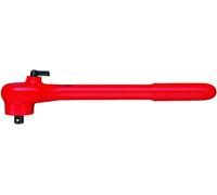 Knipex cliquet réversible 1000V-isolé avec carré extérieur 1/2 265mm pour recevoir des douilles''