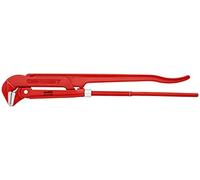 Knipex Clé serre-tubes 90° revêtement poudre, rouge 650 mm, 83 10 030