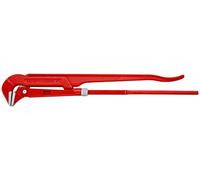 Knipex Clé serre-tubes 90° revêtement poudre, rouge 750 mm, 83 10 040