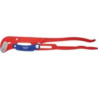 Knipex Clé serre-tubes en S avec réglage rapide revêtement poudre, rouge 560 mm, 83 60 020