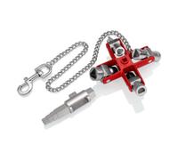 KNIPEX 00 11 06 V01 Clé universelle "Construction" la clé standard pour armoire électrique 96 mm