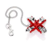 Knipex Clé universelle, pour toutes les armoires et systèmes de fermeture standard Knipex Quantité:1