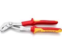 Knipex Cobra Pince multiprise, chromée, 250 mm, 1000V, écrous max, 46 mm, tuyaux max,52 mm, réglage fin par bouton pression, autobloquante, 87 26 250