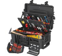 Coffre à outils Robust 45 Elektro, 63 pièces, KNIPEX | 4003773082606