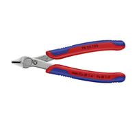 Knipex, Coupe-boulons + pince coupante diagonale, Electronic Super Knips 78 03 125 SB (125 mm)