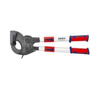 Knipex Coupe-câbles, à cliquet, avec bras télescopiques Knipex Quantité:1