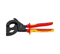 Knipex Coupe-câbles, à cliquet, pour câbles à blindage acier (câbles SWA) Knipex Quantité:1