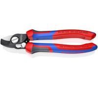 Knipex Coupe-câbles Avec ressort d'ouverture avec poignées comfortables 180 mm, 95 22 165