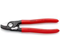 KNIPEX Coupe-câbles avec ressort d'ouverture sur carte LS, 95 21 165 SB | Gainées en plastique 165 mm
