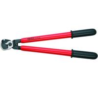 Knipex Ciseaux pour câbles 9517500 – isolés par surmoulage, certifiés VDE, 27 mm