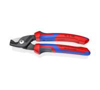 Coupe-câbles StepCut 160mm - Gainage tri-matière - Cu/Al D15mm/50mm² KNIPEX - 9512160