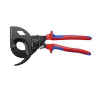 Knipex Coupe-câbles, (principe cliquet, 3 réglages) Knipex Quantité:1