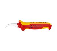 Knipex Couteau à dénuder, avec sabot de guidage Knipex Quantité:1