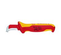Knipex Couteau à dénuder, avec sabot de guidage Knipex Quantité:1
