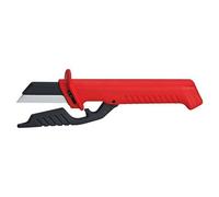 Knipex Couteau d'électricien pour câbles avec lame interchangeable 190 mm - 98 56 SB