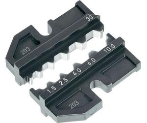 Knipex Crimp-Profile 1,5 - 10 mm² (AWG 15 - 7) Unisolierte Stoßverbinder 97 49 30 (97 49 30)