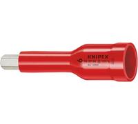 Knipex Douilles pour vis 6 pans creux avec carré femelle 3/8" 75, 98 39 06