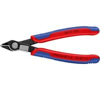 KNIPEX Electronic Super Knips sur carte LS avec poignées, 78 71 125 SB | Multimatières 125 mm