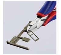 Knipex Pinces coupantes de côté pour l’électronique, Avec charnière entrepassée Knipex Quantité:1