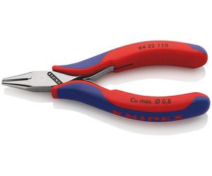 Knipex Elektronik- u. Feinmechanik Vornschneider mit Facette 115 mm 64 22 115 (64 22 115)