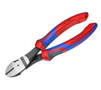 Knipex Haut Force Diagonale Emporte Pièce Multi-Component Prise 180mm KPX7402180