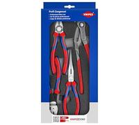 Knipex Jeu de 4 pinces 00 20 01 V15 – plateaux en mousse 335 x 33 x 165 mm