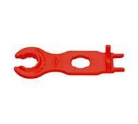 Knipex Jeu de clés de montage pour connecteurs solaires MC4 (Multi-Contact) 115 mm – 97 49 66 2