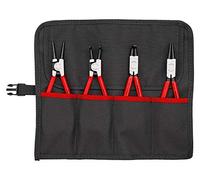 Knipex Jeu de pinces pour circlips 00 19 56 – 4 pièces – 19–60 mm intérieurs et extérieurs
