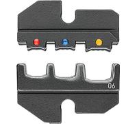 KNIPEX Jeu de sertissage pour cosses de câble isolées
