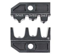 KNIPEX Jeu de sertissage pour embouts de fils Twin