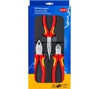 KNIPEX Jeu Électricien 00 20 12, Set de pinces