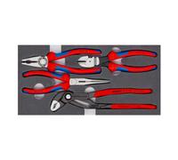 Knipex Jeux de pinces, sur plateaux en mousse Knipex Quantité:1