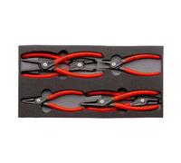 Knipex Jeux de pinces, sur plateaux en mousse Knipex Quantité:1