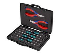 Knipex Jeux d'outils pour l’électronique, avec outils pour travaux sur composants électroniques Knipex Quantité:1