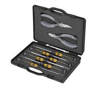Knipex Jeux d'outils pour l’électronique, avec outils pour travaux sur composants électroniques Knipex Quantité:1