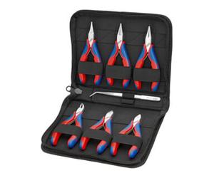 Knipex Jeux d'outils pour l’électronique, avec outils pour travaux sur composants électroniques Knipex Quantité:1