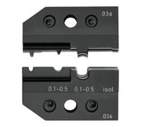 KNIPEX 97 49 21 Jeu de sertissage pour connecteurs isolés et non isolés