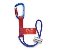 Knipex KNIPEX Adapteurs de sangle 00 50 13 T BK avec mousqueton fixe pour protection antichute d’outils 186 mm Quantité:1