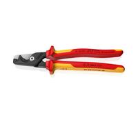 Knipex KNIPEX Coupe-câbles VDE avec poignées multi-composants 225 mm tête fine Quantité:1