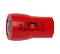 Knipex KNIPEX Douille pour ouille 3/8" 49 mm pour vis hexagonales avec carré intérieur 98 37 18 Quantité:1